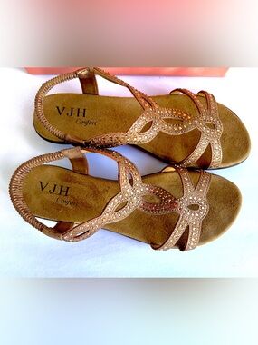 VJH Confort rhinestoned sandals
